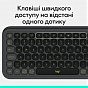 Клавиатура Logitech POP Icon Keys Bluetooth UA Graphite (920-013157) (U0972301)