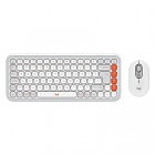 Комплект Logitech POP Icon Combo Bluetooth UA Off-White (920-013141)