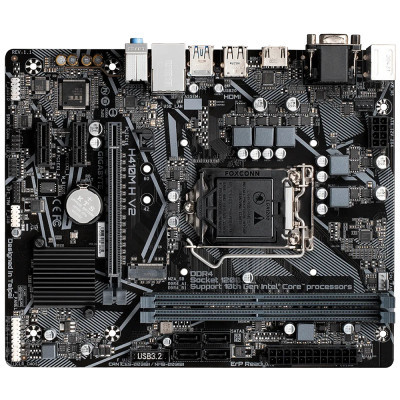 Материнская плата GIGABYTE H410M H V2 (U0507633)