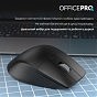 Мышка OfficePro M395B Silent Click Ergonomic Wireless Black (M395B) (U0968314)