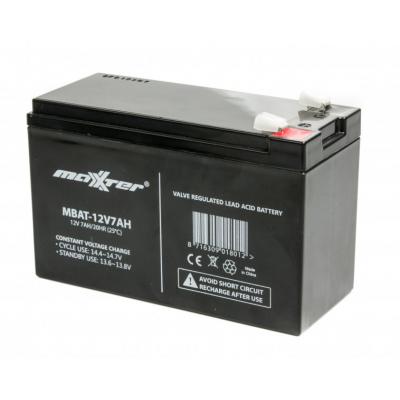 Батарея к ИБП Maxxter 12V 7AH (MBAT-12V7AH) (U0164472)