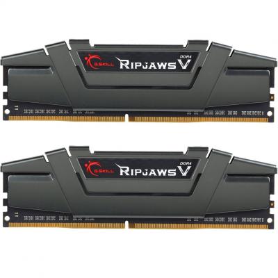 Модуль памяти для компьютера DDR4 16GB (2x8GB) 3200 MHz RipjawsV G.Skill (F4-3200C16D-16GVGB) (U0212137)