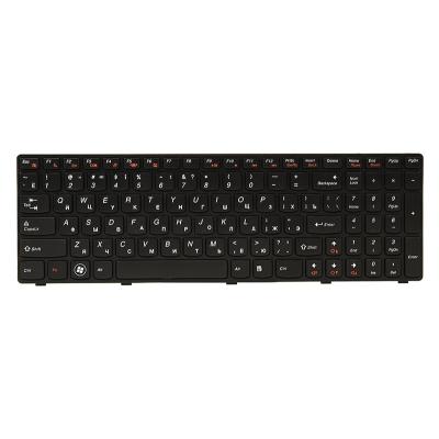 Клавиатура ноутбука PowerPlant Lenovo G570, G575 черный, черный фрейм (KB311774) (U0426294)