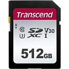 Карта памяти Transcend 512GB SDXC class 10 UHS-I (TS512GSDC300S)