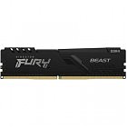 Модуль памяти для компьютера DDR4 16GB 2666 MHz FURY Beast Black Kingston Fury (ex.HyperX) (KF426C16BB/16)