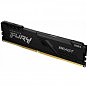 Модуль памяти для компьютера DDR4 16GB 2666 MHz FURY Beast Black Kingston Fury (ex.HyperX) (KF426C16BB/16) (U0571918)