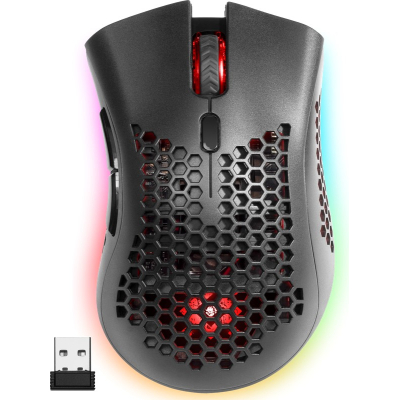 Мышка Defender Warlock GM-709L RGB Wireless Black (52709) (U0795590)