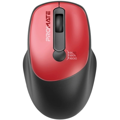 Мышка Promate UniGlide Wireless Red (uniglide.red) (U0945120)