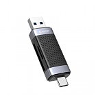 Считыватель флеш-карт Orico TF+SD Dual Port USB2.0 (CA913763)