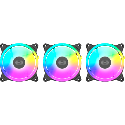 Кулер для корпуса PcCooler F3 T120 ARGB 3 in 1 Black (U0882745)