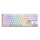 Клавиатура Hator Rockfall 2 Mecha TKL Authentic Edition Aurum Milky Way Silent USB White (HTK-531)