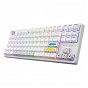 Клавиатура Hator Rockfall 2 Mecha TKL Authentic Edition Aurum Milky Way Silent USB White (HTK-531) (U0918567)