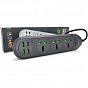 Сетевой фильтр питания Voltronic TВ-Т16mini, 3роз, 4*USB Black (ТВ-Т16mini-Black) (U0846179)