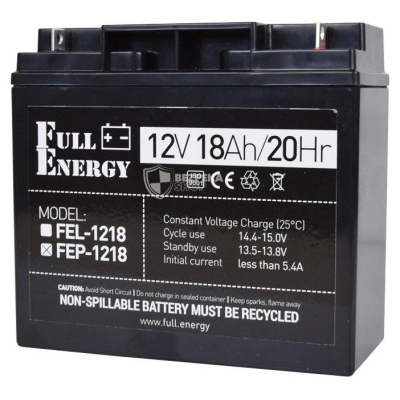 Батарея к ИБП Full Energy 12В 18Ач (FEP-1218) (U0535958)