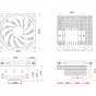 Кулер для процессора ID-Cooling IS-67-XT White (U0943276)