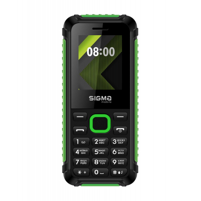 Мобільний телефон Sigma X-style 18 Track Black-Green (4827798854433) (U0404360)