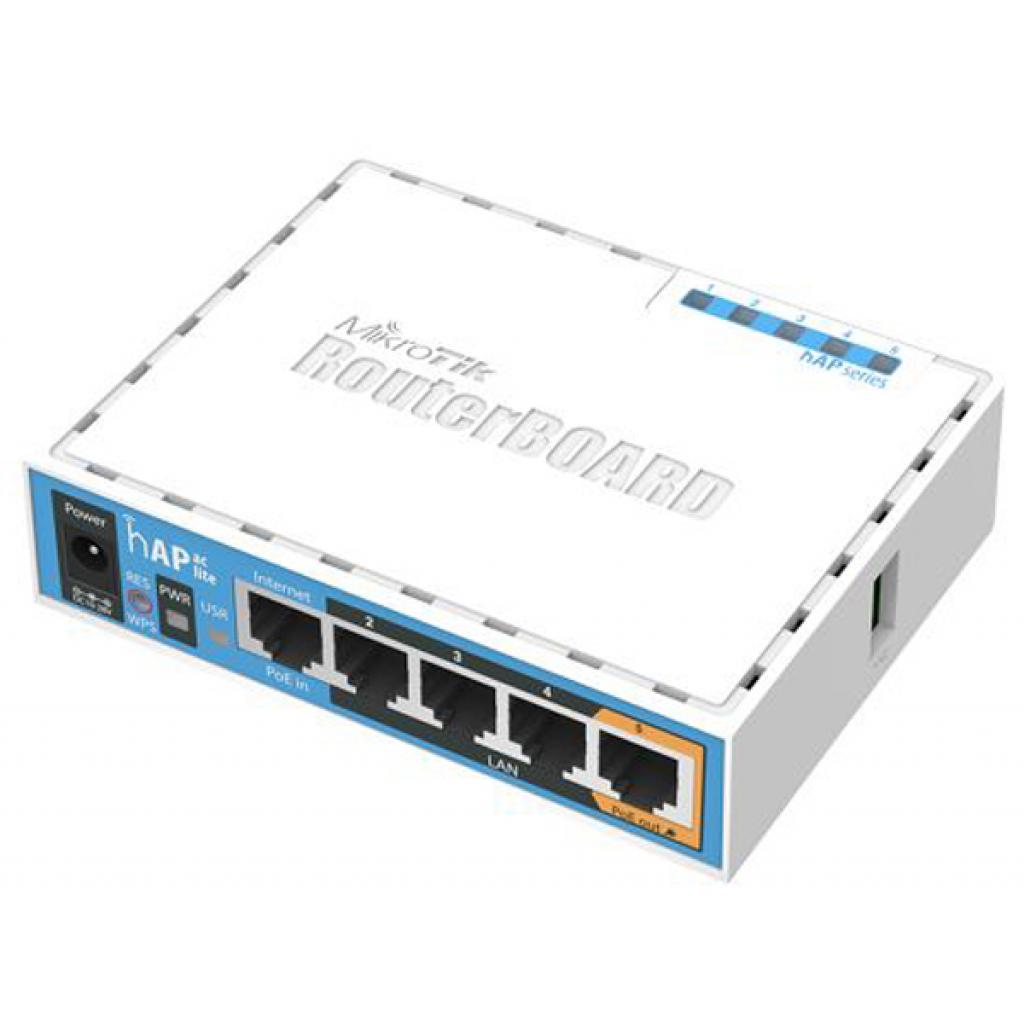 Маршрутизатор Mikrotik hAP ac lite (RB952UI-5AC2ND) (U0163576)