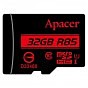 Карта памяти Apacer 32GB microSDHC class 10 UHS-I U1 (R85 MB/s) (AP32GMCSH10U5-R) (U0259609)