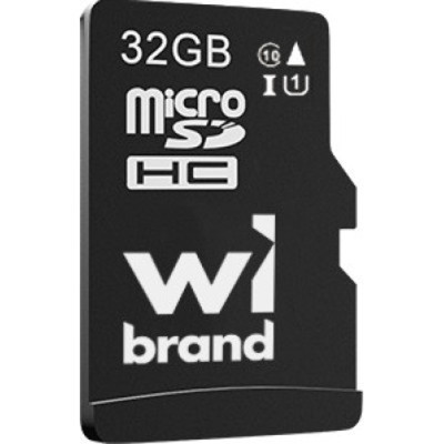 Карта памяти Wibrand 32GB mictoSD class 10 (WICDHU1/32GB) (U0933843)