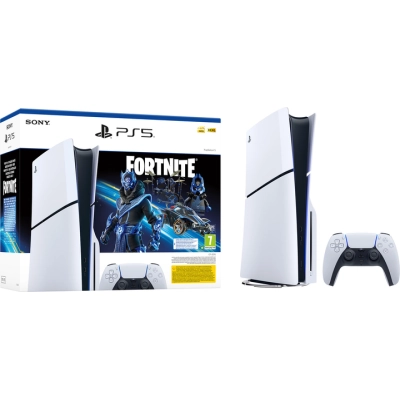 Ігрова консоль Sony Playstation 5 Blu-Ray SLIM Edition 1TB (Fortnite Cobalt Star Bundle) (1000045165) (U0985327)