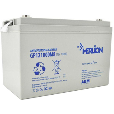 Батарея к ИБП Merlion 12V 100Ah (GP121000M8) (U0129748)