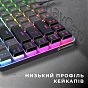 Клавиатура GamePro MK141R Red Swich Low Profile RGB USB Dark Gray (MK141R) (U0968322)