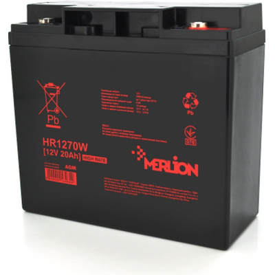 Батарея к ИБП Merlion HR1270W, 12V 20Ah (HR1270W) (U0827639)