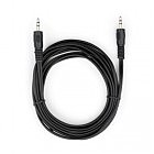 Кабель мультимедийный Jack 3.5mm 3 m MM 3С Vinga (VCPDCJ35MM3BK)