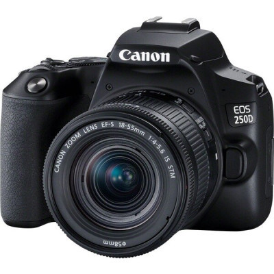 Цифровой фотоаппарат Canon EOS 250D kit 18-55 IS STM Black (3454C007) (U0386884)