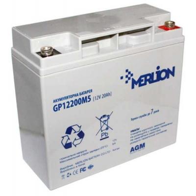 Батарея к ИБП Merlion 12V-20Ah PREMIUM (GP12200M5PREMIUM) (U0400382)