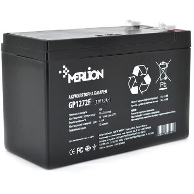 Батарея к ИБП Merlion 12V-7.2Ah (GP1272F1) (U0731684)