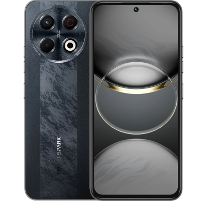 Мобильный телефон Tecno Spark 30 PRO 8/128Gb Obsidian Edge (4894947047435) (U1003571)