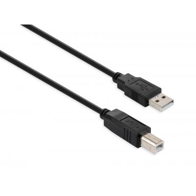Кабель для принтера USB 2.0 AM/BM 5.0 m Vinga (VCPUSBAMBM5BK) (U0369488)