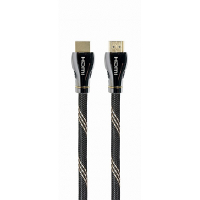 Кабель мультимедийный HDMI to HDMI 1.0m V.2.1 Premium Cablexpert (CCBP-HDMI8K-1M) (U0584791)
