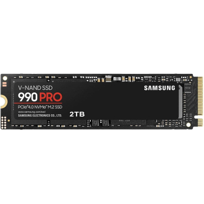Накопитель SSD M.2 2280 2TB 990 PRO Samsung (MZ-V9P2T0BW) (U0756570)