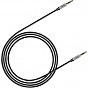 Кабель мультимедійний Jack 3.5mm Yiven M30 M/M 1m silver-black Baseus (CAM30-BS1) (U0806691)