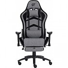 Кресло игровое GT Racer X-2534-F Gray/Black Suede (X-2534-F Fabric Gray/Black Suede)