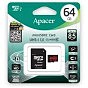 Карта памяти Apacer 64GB microSDXC class 10 UHS-I U1 (AP64GMCSX10U5-R) (U0259610)