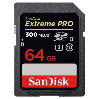 Карта пам'яті SanDisk 64GB SDXC Extreme Pro UHS-II (SDSDXDK-064G-GN4IN) (U0538290)