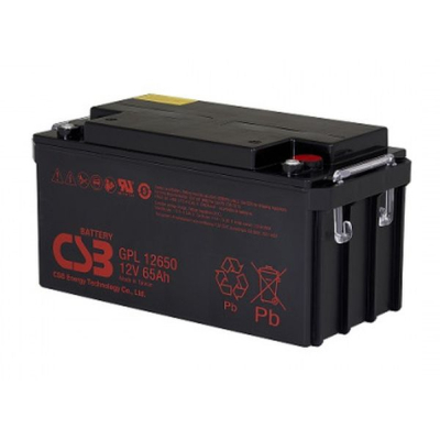 Батарея до ДБЖ CSB GPL12650, 12V 65Ah (GPL12650) (U0831255)