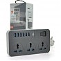 Сетевой фильтр питания Voltronic TВ-Т09, 3роз, 6*USB Black (ТВ-Т09-Black) (U0846166)