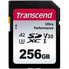 Карта памяти Transcend 256GB SD class 10 UHS-I U3 4K (TS256GSDC340S)