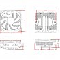 Кулер для процессора ID-Cooling IS-37-XT Black (U0943273)