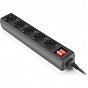 Сетевой фильтр питания REAL-EL RS-PROTECT M 10m, black (EL122300037) (U1002359)