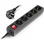 Сетевой фильтр питания REAL-EL RS-PROTECT M 10m, black (EL122300037) (U1002359)