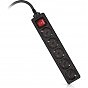 Сетевой фильтр питания REAL-EL RS-PROTECT M 10m, black (EL122300037) (U1002359)
