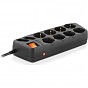 Мережевий фільтр живлення REAL-EL REAL-EL RS-10 Protect, 5m, black (EL122300040) (U1002362)