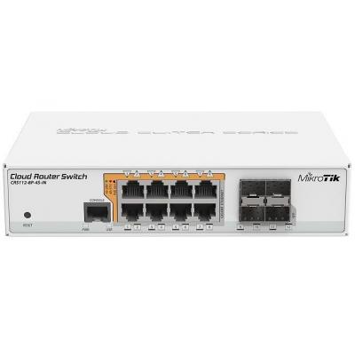 Коммутатор сетевой Mikrotik CRS112-8P-4S-IN (U0309511)