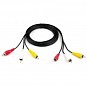 Кабель мультимедійний 3RCA to 3RCA 1.8m Vinga (VCP3RCA1.8) (U0397980)