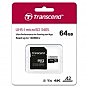 Карта пам'яті Transcend 64GB microSDXC class 10 UHS-I U3 A2 (TS64GUSD340S) (U0571941)